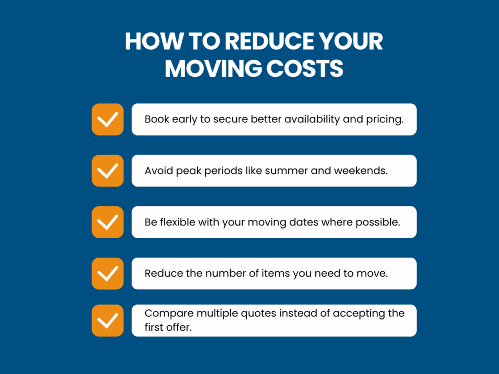how to reduce moving costs
