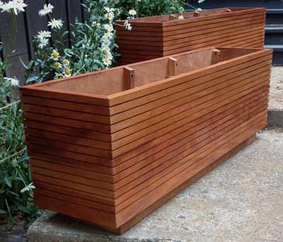 Timber Planter Boxes from Crohamhurst to Yeppoon