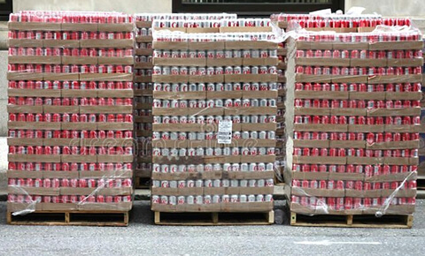 10 Soft Drink Pallets from Valcourt to Edmonton