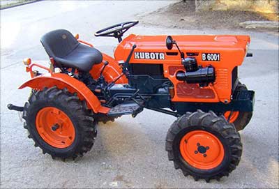 Kabuta Mini Tractor from Surrey to Wiltshire