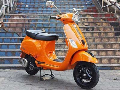 Vespa Piaggio from Canvey Island to Ripon