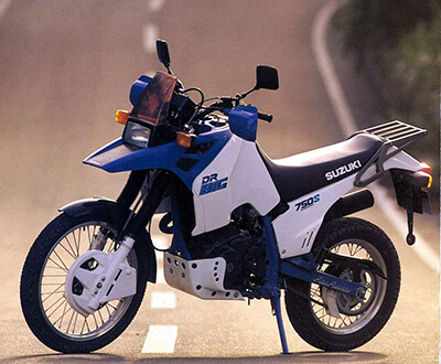 Suzuki  DR 750 de Madrid a Almería