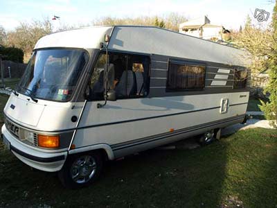 Camping Car Hymermobil de Bordeaux à Mâcon