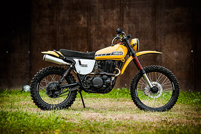 Yamaha XT500 de Paris à Montauroux