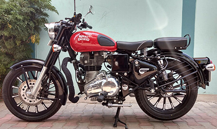 Royal Enfield 350 Classic de Dijon à Lyon