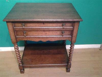 Vintage Barleytwist Oak Drawers