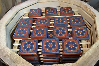 Floor Tiles from Motril, Andalucía to Los Angeles, California