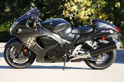 Suzuki Hayabusa from Langley to Gorrie